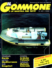 * IL GOMMONE E LA NAUTICA PER TUTTI  N°48/APR-MAG.1985 *