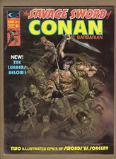 Savage Sword of Conan #6 (giugno 1975) - copertina e storia di Alex Nino, Don Newton