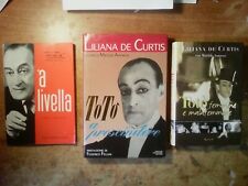 3 LIBRI : TOTO' A PRESCINDERE + 'A LIVELLA + TOTO FEMMENE E MALAFEMMENE   !!