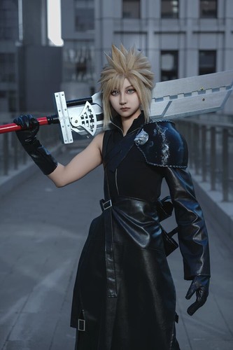 Costume halloween ffvii nuvola - ffvii,