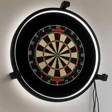 Freccette! Steeldart! Anello luminoso! Autoscoring! Con fotocamere + striscia led! Set completo