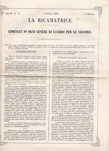 Ricamatrice giornale di - la, ricamatrice.