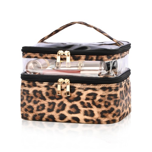 Beauty case leopardato - case,