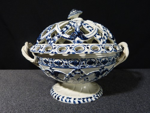 Vaso cestino antico secolo - vaso,
