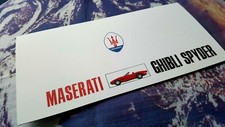 Maserati Ghibli Spyder (1969)