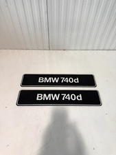 Copri targa BMW 740d