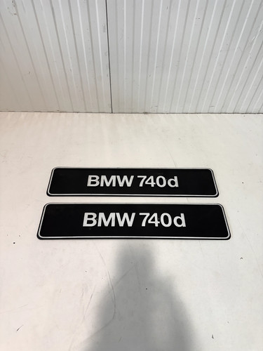 Copri targa bmw - targa, 740d
