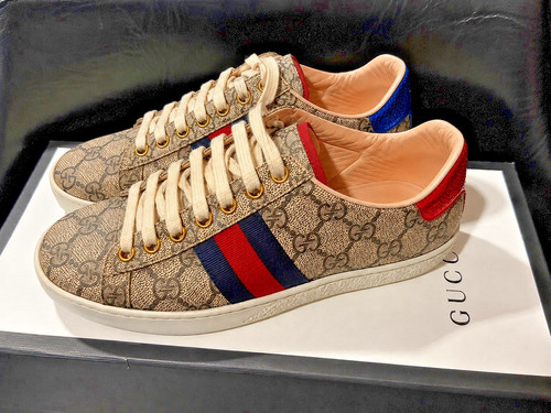 Sneakers gucci ace supreme - sneakers,