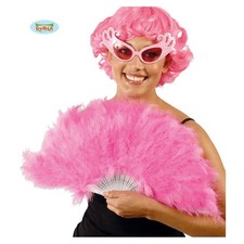 Ventaglio Piume Rosa come