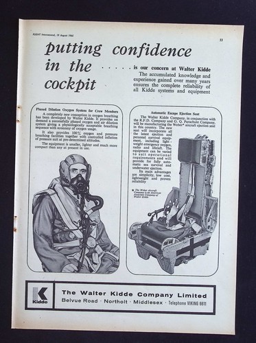 Original 1965 advert walter - original,