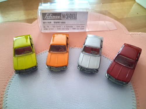 Schuco 4 x bmw 1600 - schuco,