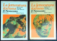 LA LETTERATURA ITALIANA IL NOVECENTO 2 VV AA.VV. LATERZA 1976 GRANDI OPERE