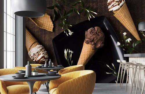 Carta parati dolce - da, 3d