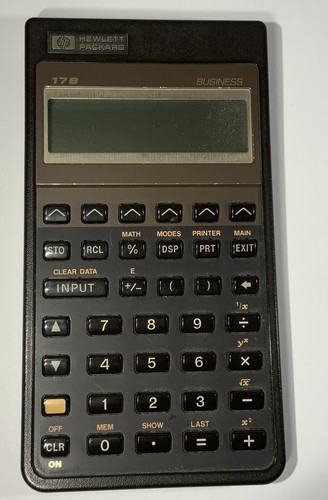 Hewlett packard 17b - packard,