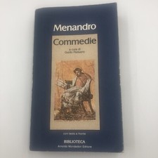 Menandro COMMEDIE a cura di G