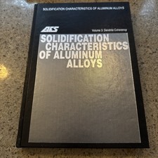 Solidification Characteristics