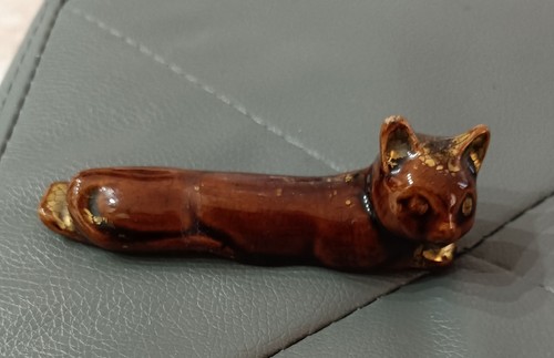Statuina vintage gatto - statuina, in
