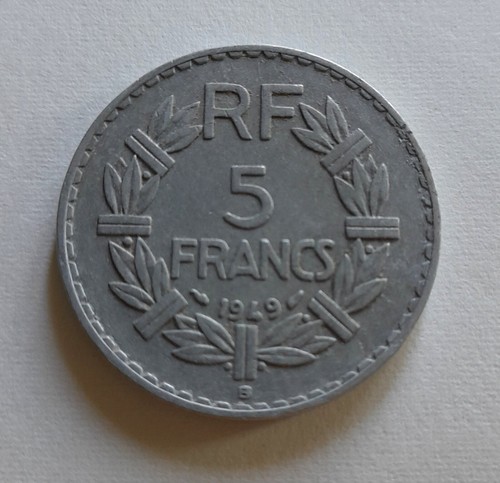 Francia moneta 5 franchi - -,