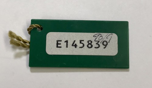 Rolex green tag hangtag - rolex,