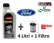 Filtro olio x Tagliando 4 Litri olio Ford A5 5W30 Ford Fiesta 1.4 Tdci 50kw 68cv