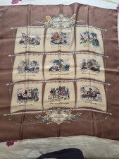 Foulard Hermes Vintage"L'ÎLE