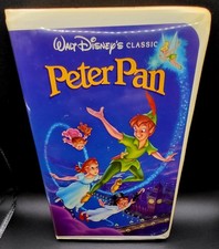 Peter Pan (VHS, 1990) Walt