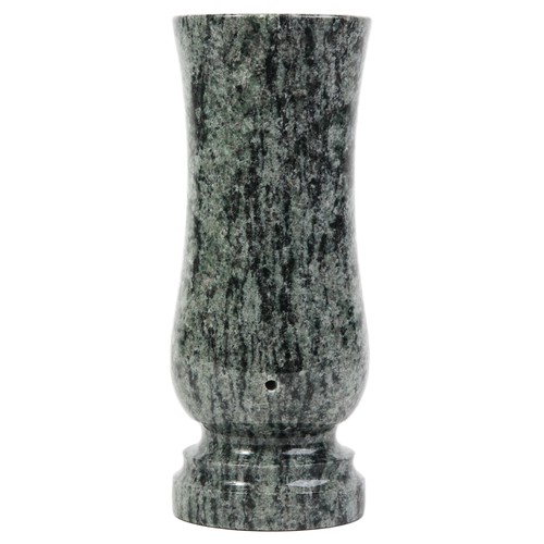 Vaso tomba granito verde oliva