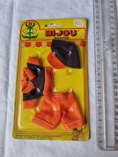 CEPPI RATTI BIJOU ANNI '80 BLISTER VESTITI BAMBOLINA DA COLLEZIONE