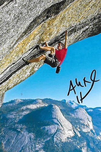 Foto alex honnold - alex, auto/firmata