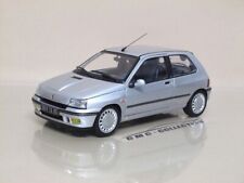 RENAULT CLiO 1.8 16v 1992 GRiGiO GREY SiLVER NOREV 1/18 (NO RALLY OTTO-MOBiLE)