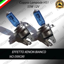 LAMPADE HS1 EFFETTO XENON PER KYMCO XCITING 400I (2012-2017) BIANCO