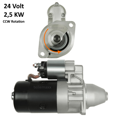 Motorino avviamento 24v per - motorino,