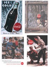 8 STAMPE COCA COLA ORIGINALI #