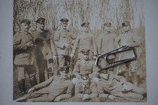 d#414 cartolina fotografica: 1° Guardia-Reggimento Artiglieria da Campo Batteria Corpo n. Hopen Holstein