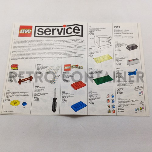 Lego service catalogo - lego,