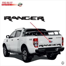 ADESIVO 4 x 4 CASSONE POSTERIORE SPORTELLO Ford RANGER BIG pick up FRD RG 35