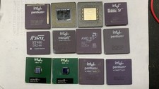 Lotto CPU Vintage Rare Intel