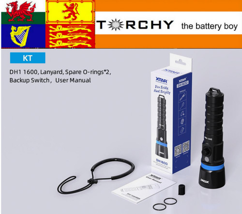 Xtar dh1 1600 lumen - xtar,