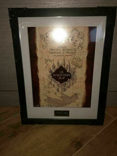 Quadro mappa del malandrino - mappa,