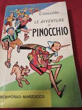  LE AVVENTURE DI PINOCCHIO EDIZ.BEMPORAD-MARZOCCO 1962 COLLODI DISEGNI MUSSINO