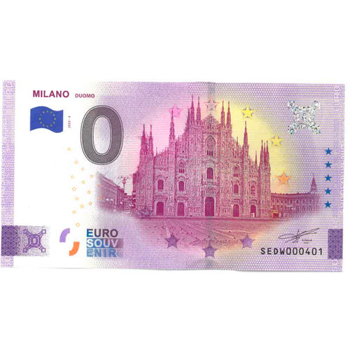 Zero euro souvenir - zero,