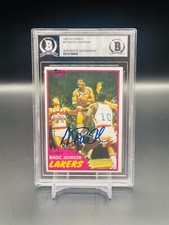 1981 topps basketball magic - 1981-82,
