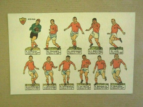 Rome postcard football - rome,