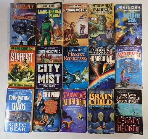 Lot vintage sci - 15, sci-fi