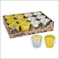 SET 12 CANDELE ALLA CITRONELLA