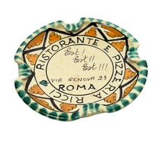 Vintage Rome Porcelain Ashtray