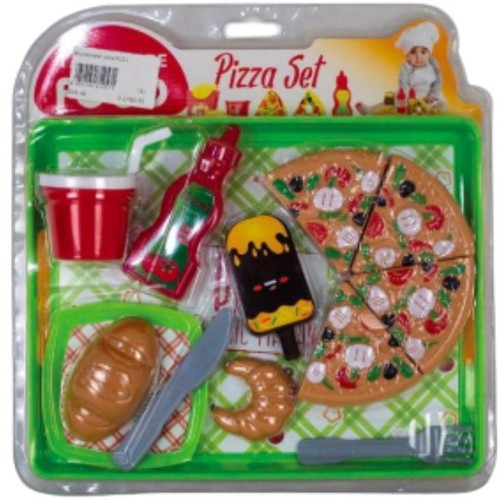 Set pizza mangiamo insieme con - mangiamo,