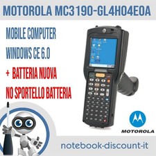 MOTOROLA PALMARE MC3190-GL4H04E0A BARCODE SCANNER 1D MOBILE PC WINDOWS CE 6.0