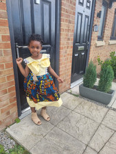 Vestito bambina stampa