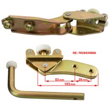 3x RUOLI RULLO  GUIDA PORTA